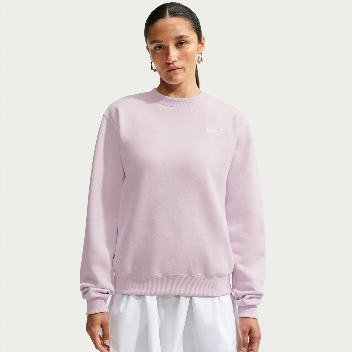 Nike Women's Studio Fleece Mid Weight Crew Sweatshirt - view number 3