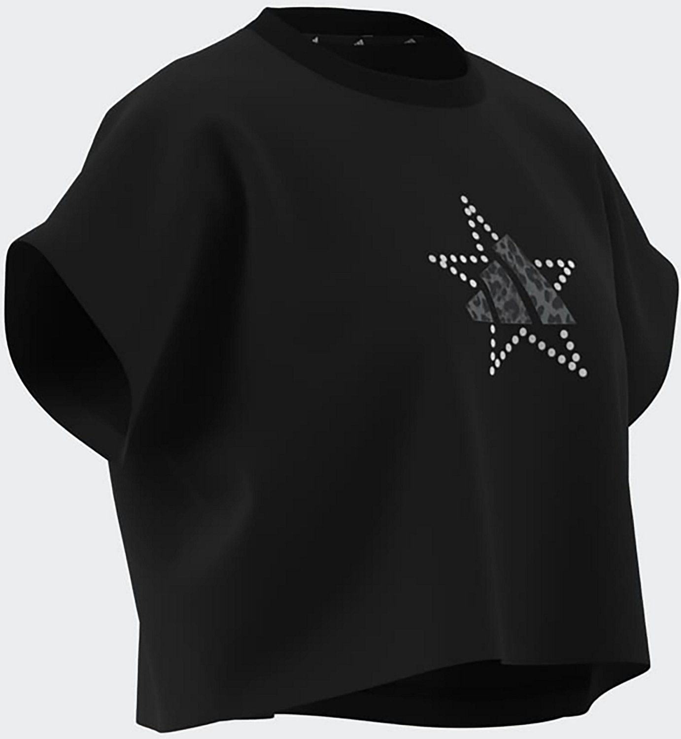 adidas Women’s Rock Glam Logo Graphic T-shirt - view number 3