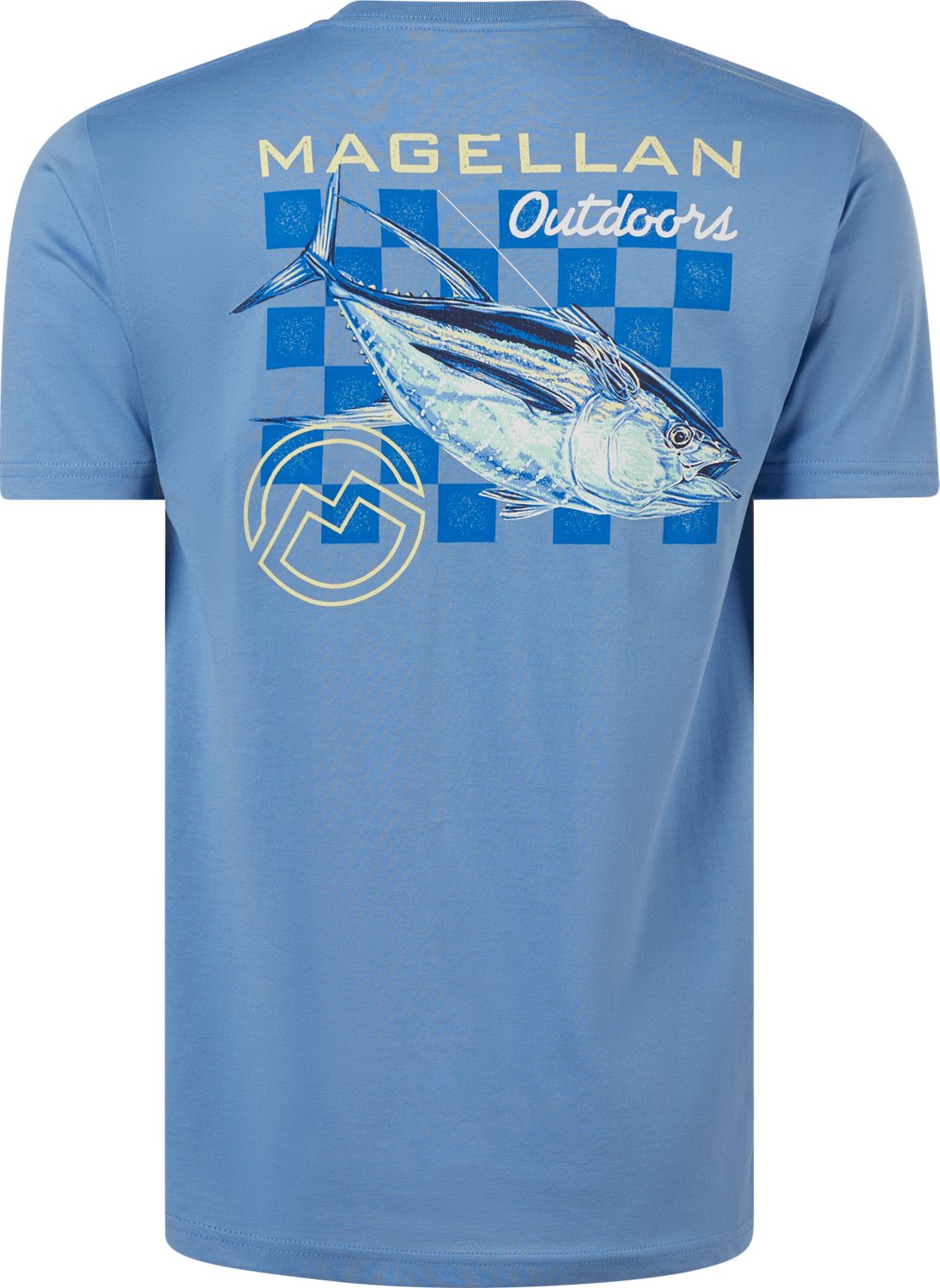 Magellan Outdoors Men's Checker Tuna T-shirt