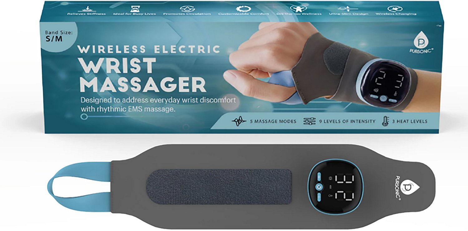 Pursonic Wireless Electric Wrist Massager