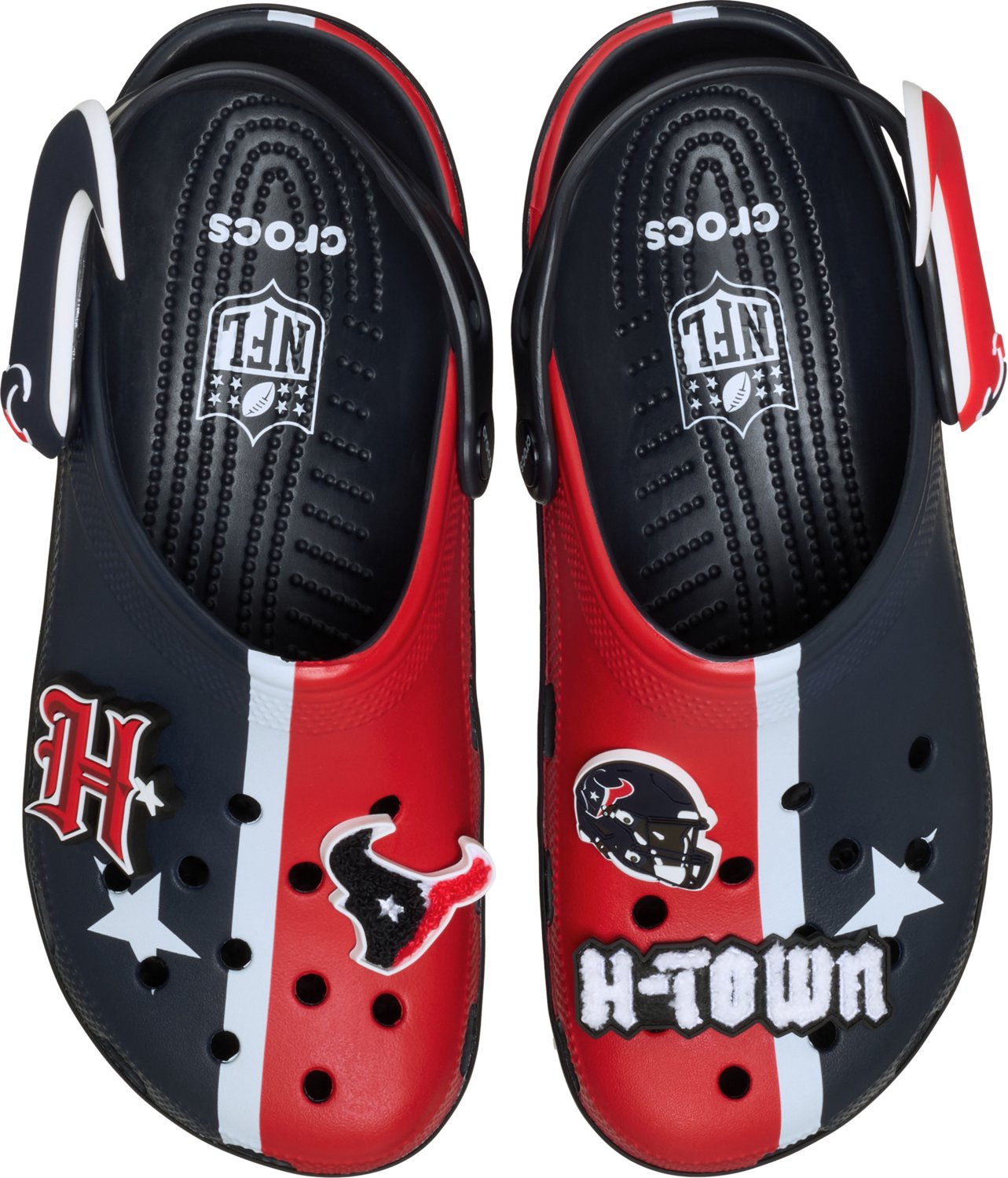 Crocs Adults' Houston Texans Classic Clogs - view number 4