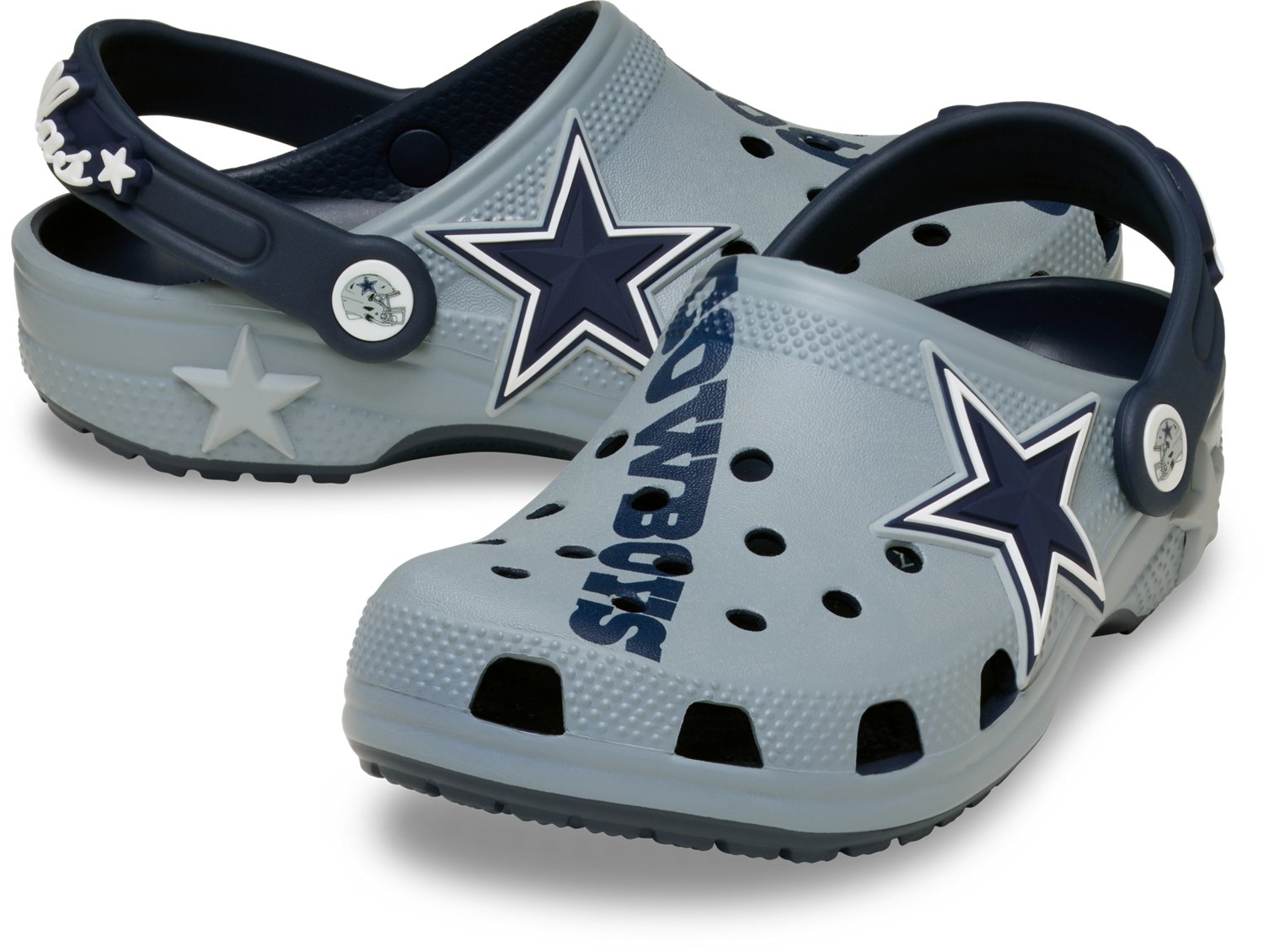 Crocs Kids' Dallas Cowboys Clogs - view number 3
