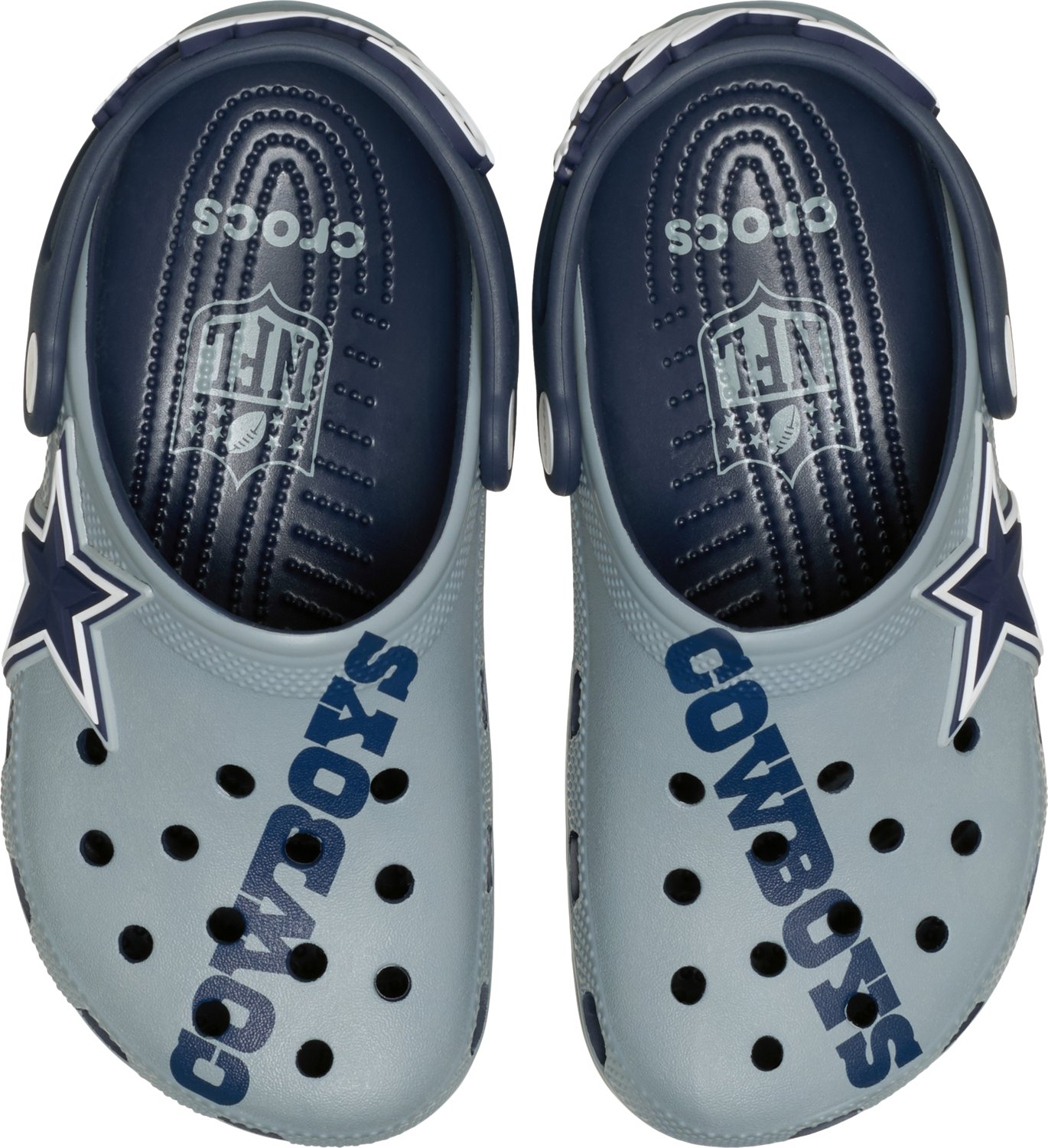 Crocs Kids' Dallas Cowboys Clogs - view number 4