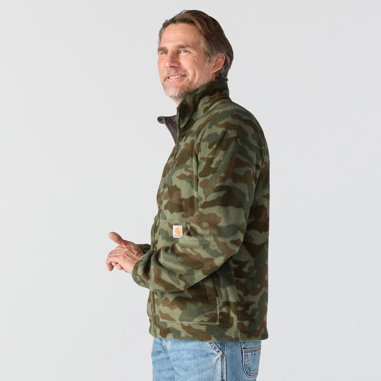 Carhartt Men's Elkhart Fleece Jacket - view number 3