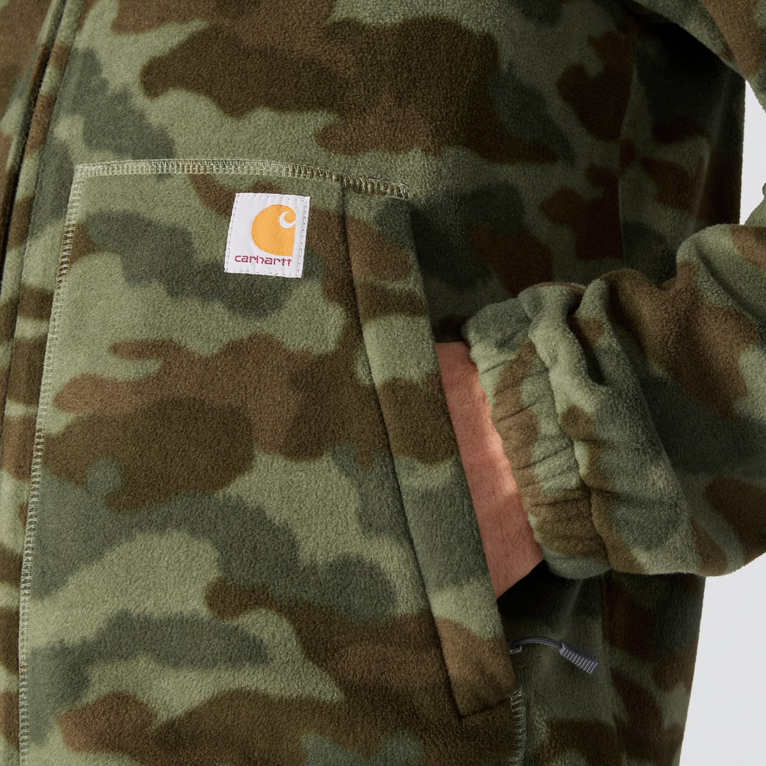 Carhartt Men's Elkhart Fleece Jacket - view number 4