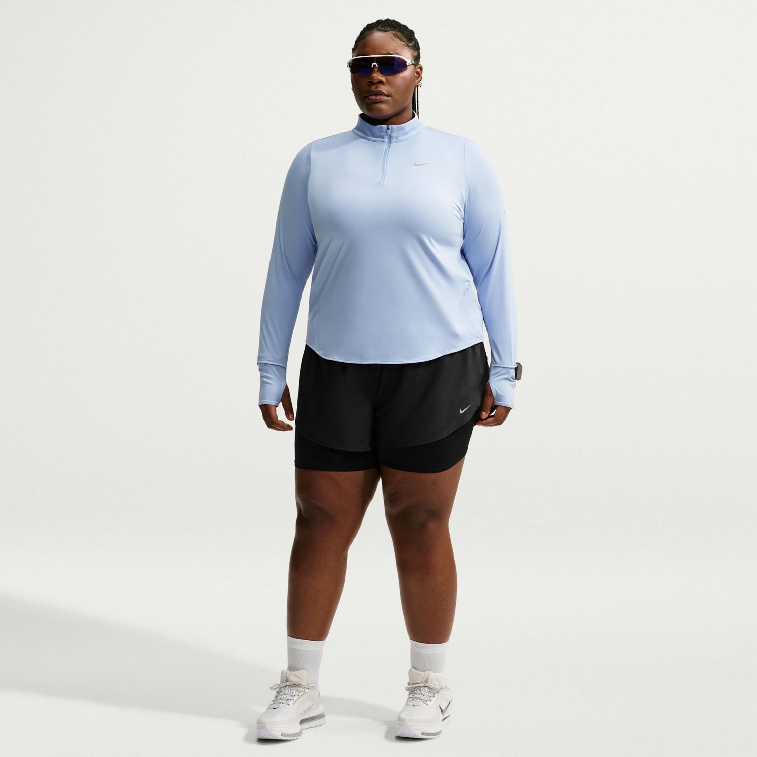 Nike Women's Plus Dri-FIT Flow 2 1 Shorts