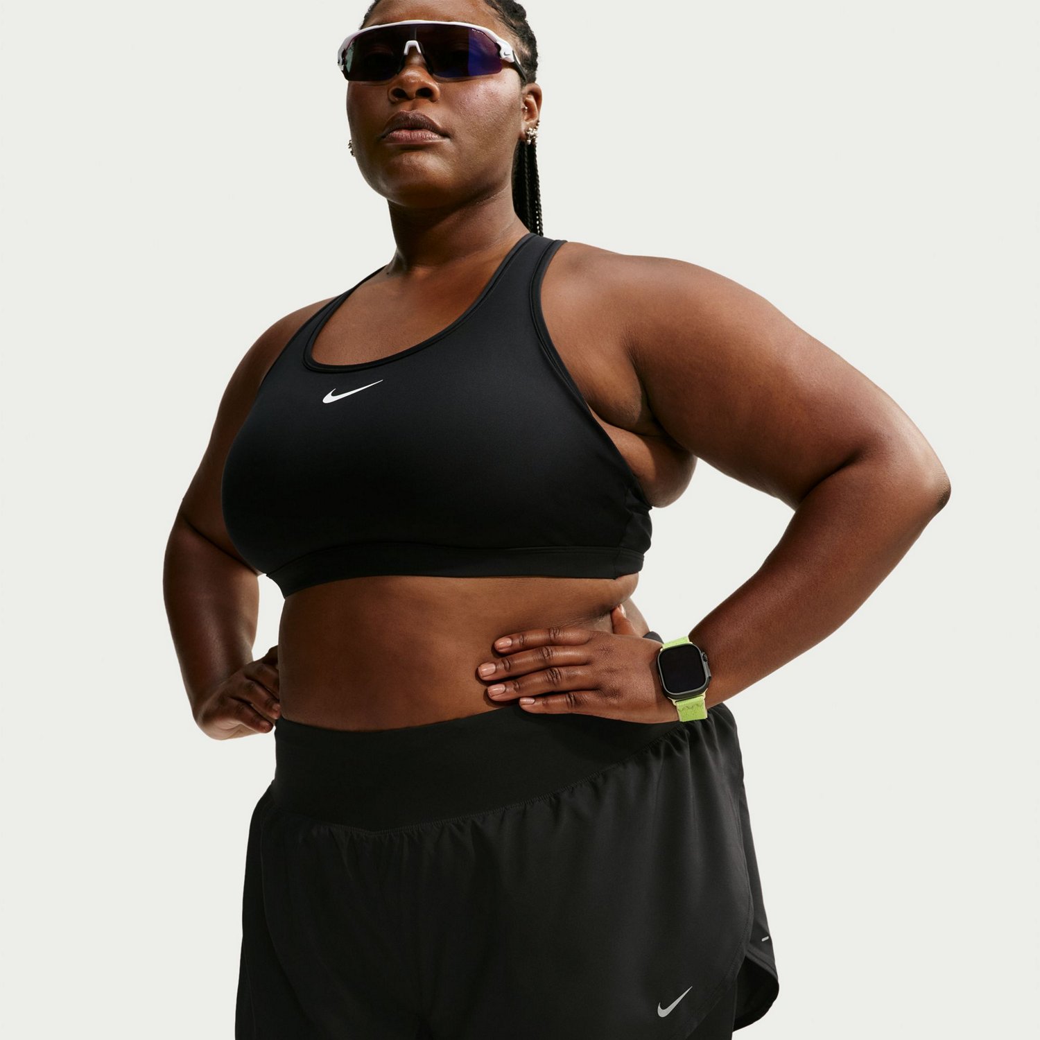 Nike Women's Plus Dri-FIT Flow 2 1 Shorts