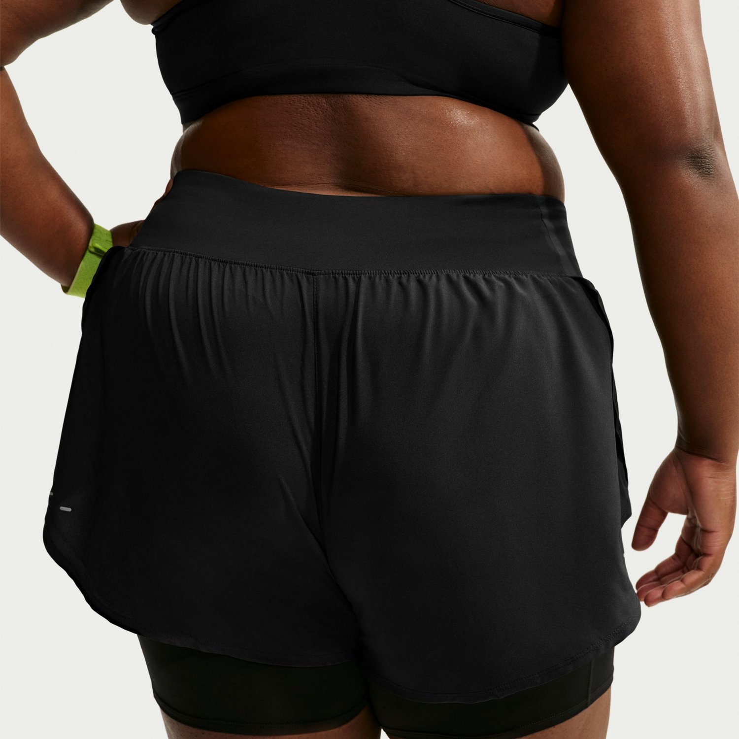 Nike Women's Plus Dri-FIT Flow 2 1 Shorts