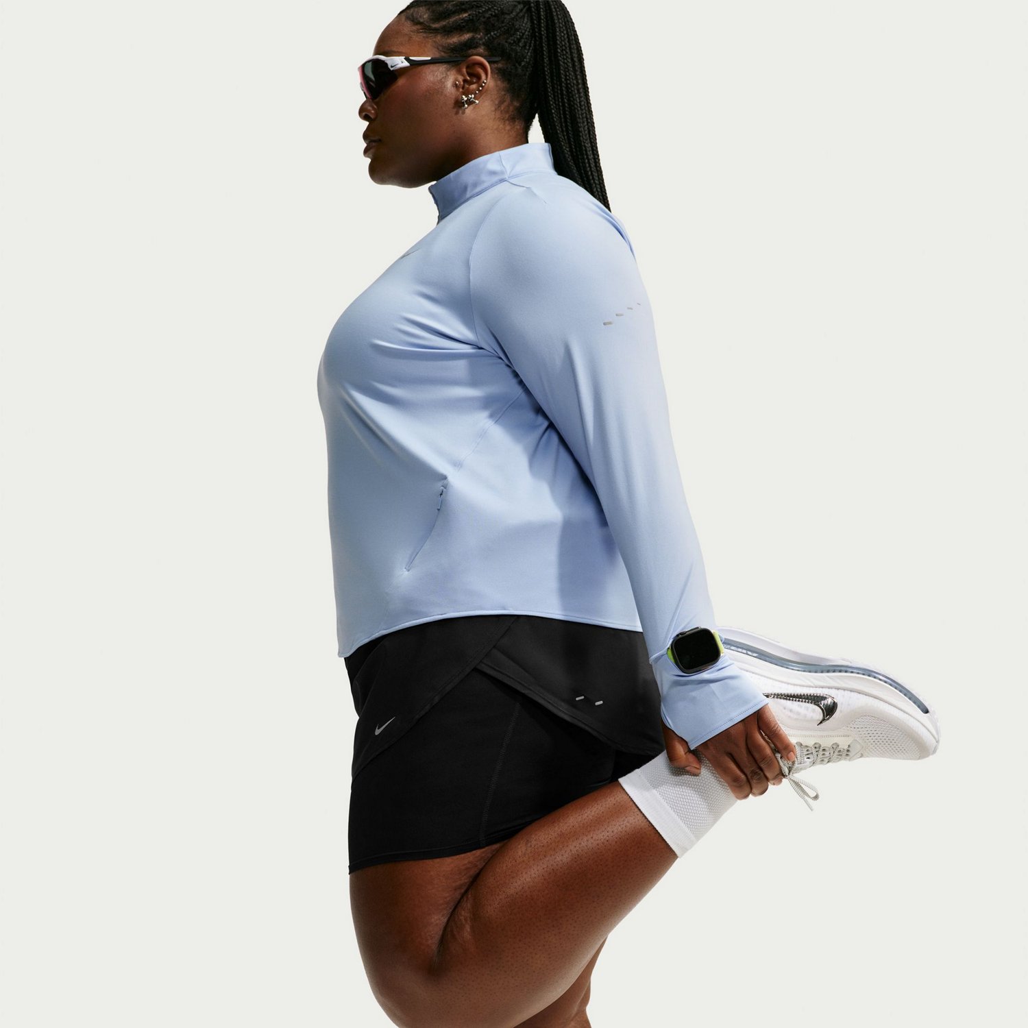 Nike Women's Plus Dri-FIT Flow 2 1 Shorts