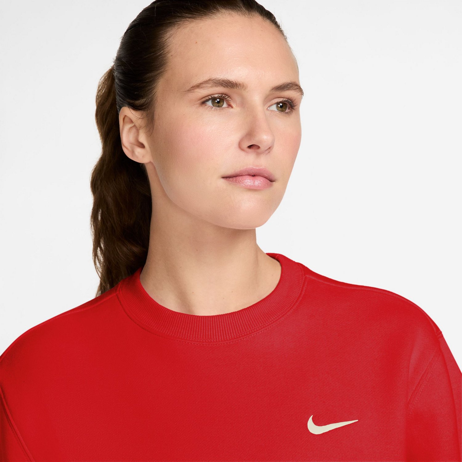 Nike Women's Studio Fleece Mid Weight Crew Sweatshirt - view number 3