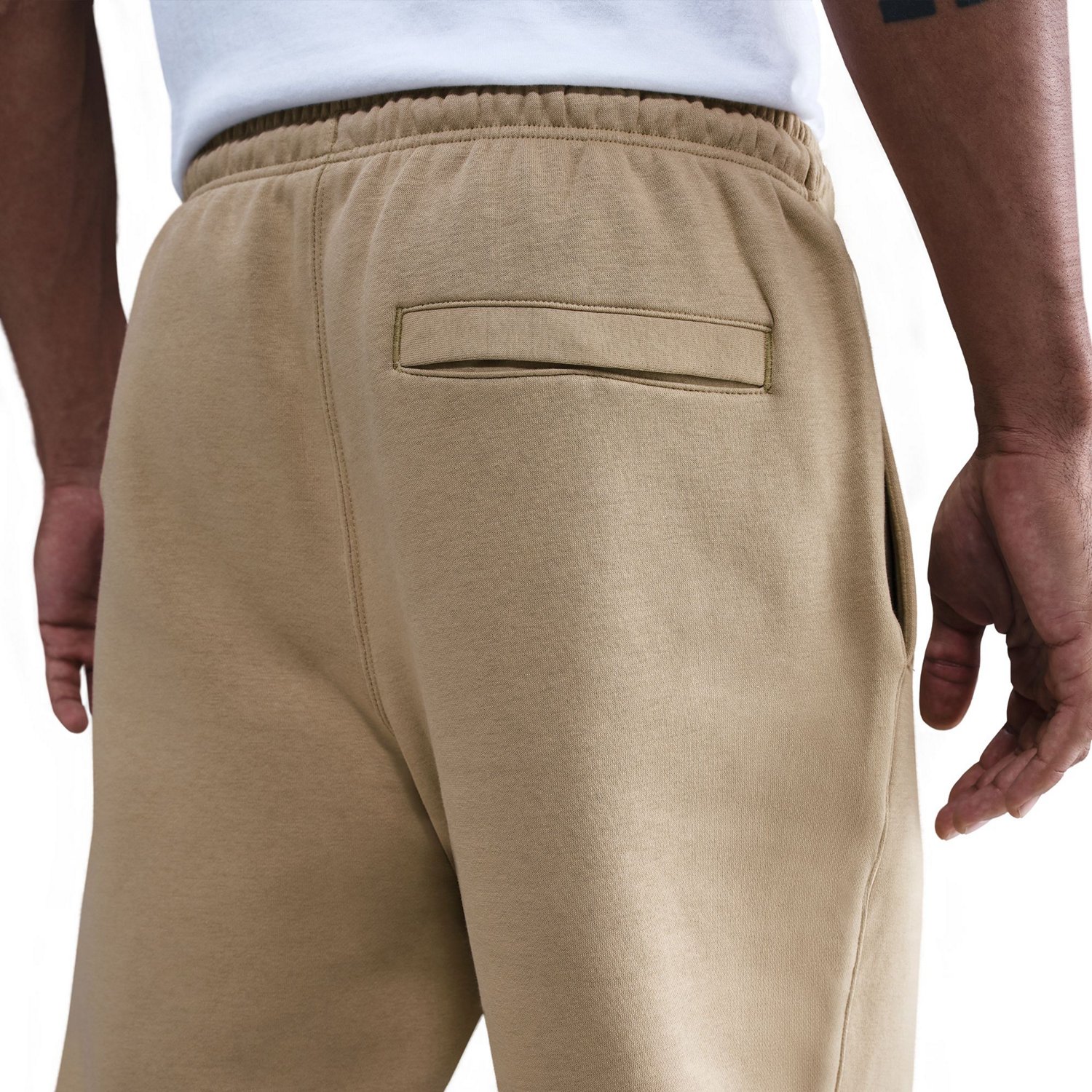 Nike Men's Club Cuffed Brushed Fleece Sweatpants - view number 4