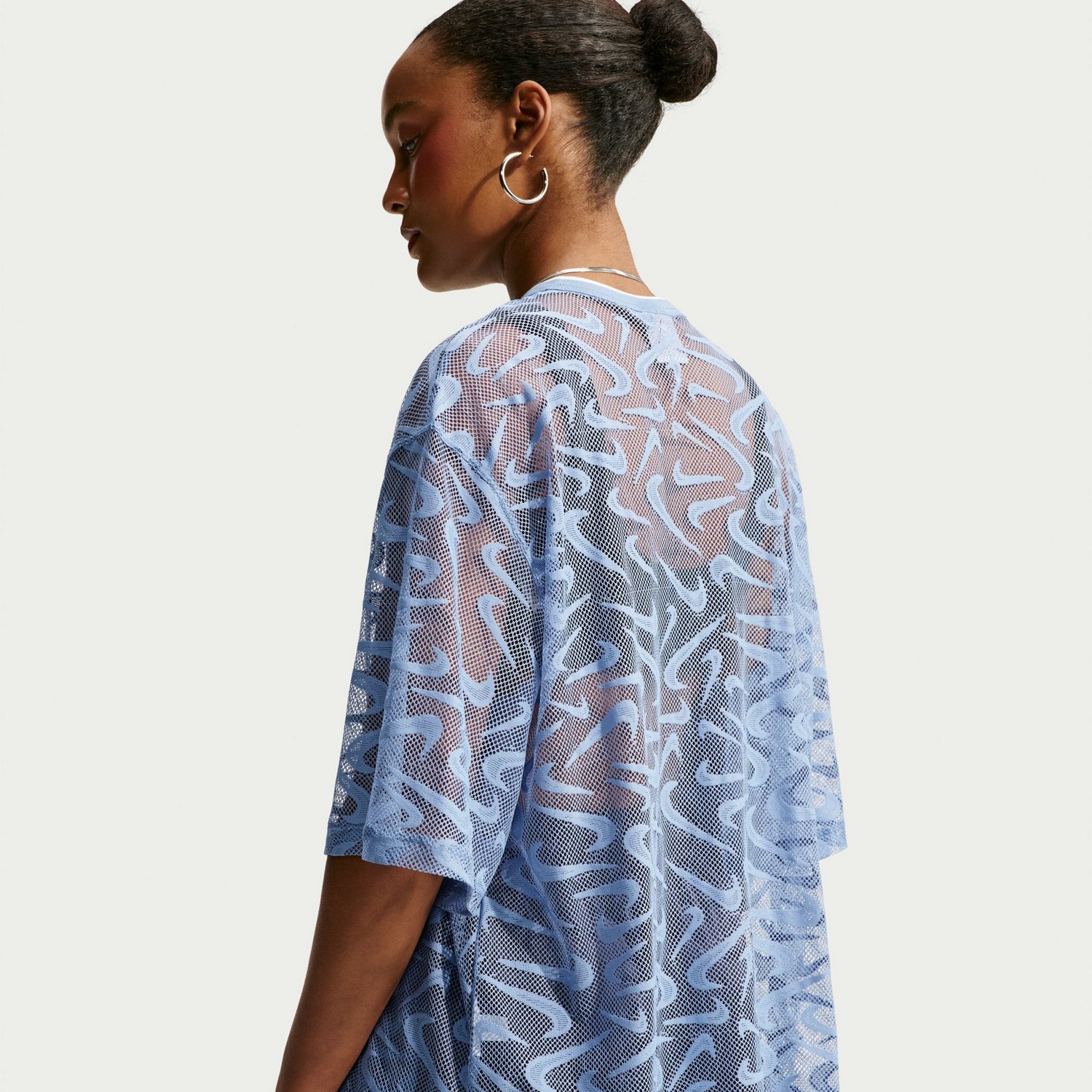 Nike Women's Chill Woven Lace Jersey - view number 4