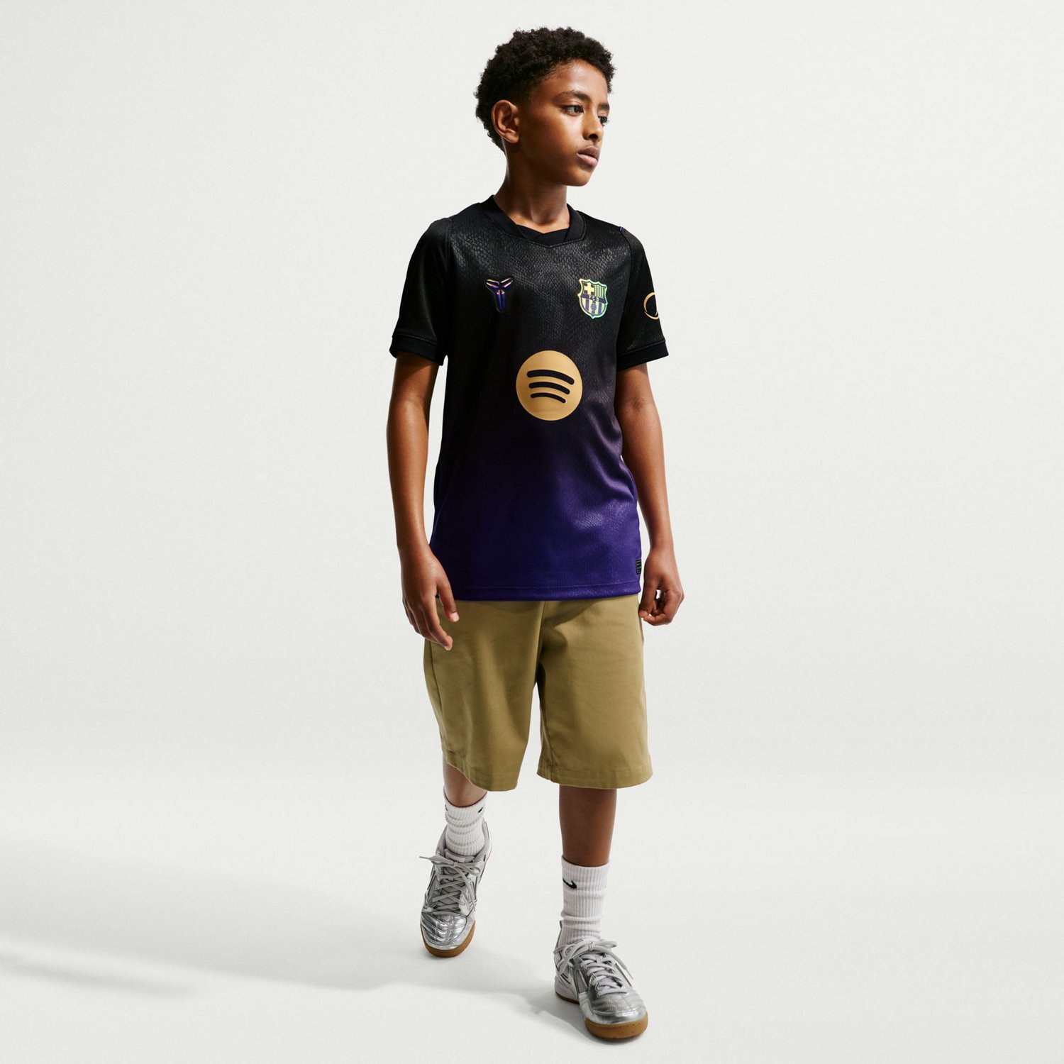 Nike Youth Barcelona Dri-FIT Away Stadium Jersey