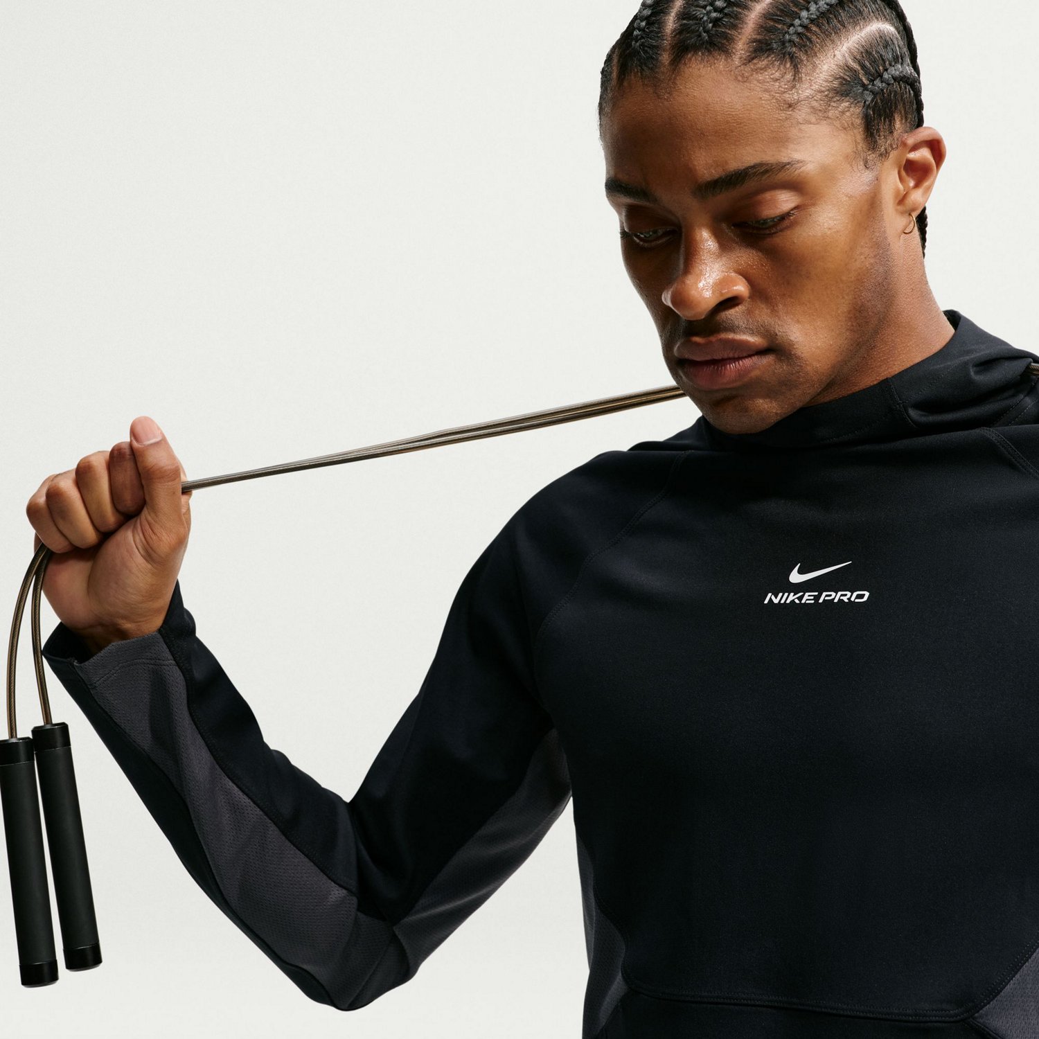 Nike Men's Pro Dri-FIT Performance Midlayer Top - view number 5
