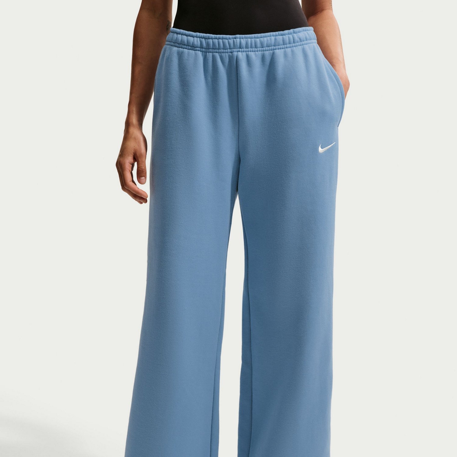 Nike Women's Studio Fleece Mid-Rise Training Pants - view number 3
