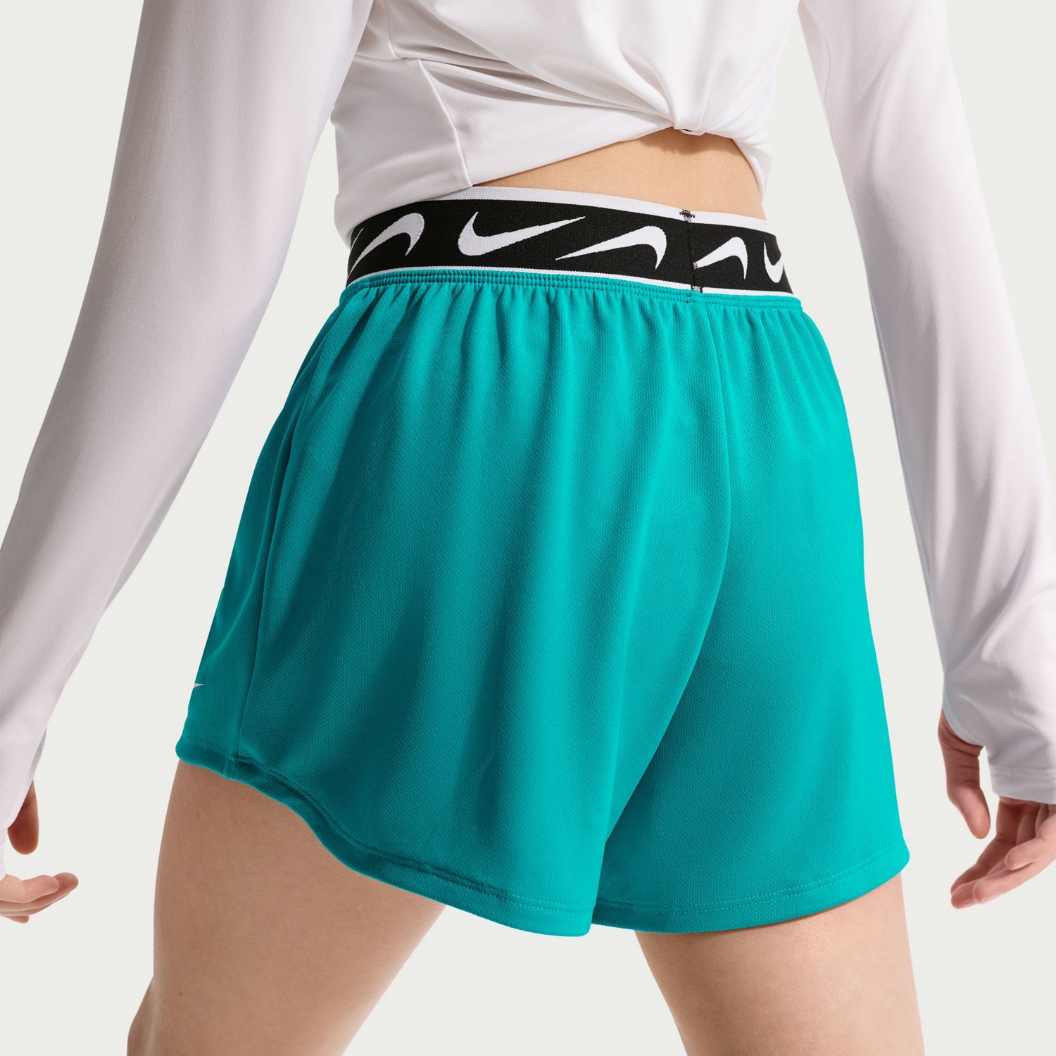 Nike Girls' Dri-FIT Dash Mid-Rise Running Shorts - view number 4