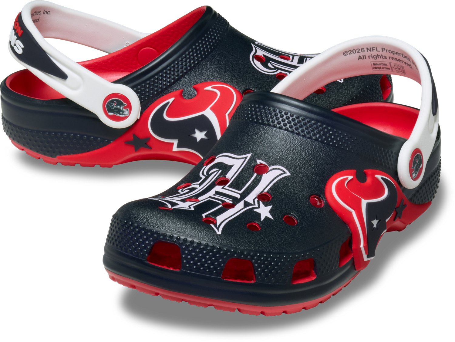 Crocs Kids' Houston Texans Refresh Clogs - view number 3