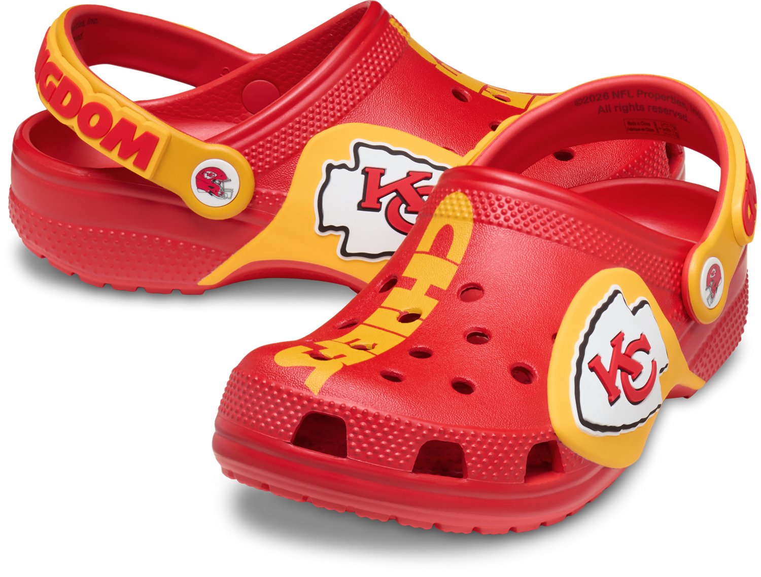 Crocs Kids' Kansas City Chiefs Clogs - view number 3