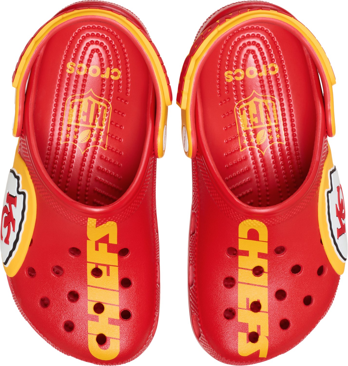 Crocs Kids' Kansas City Chiefs Clogs - view number 4