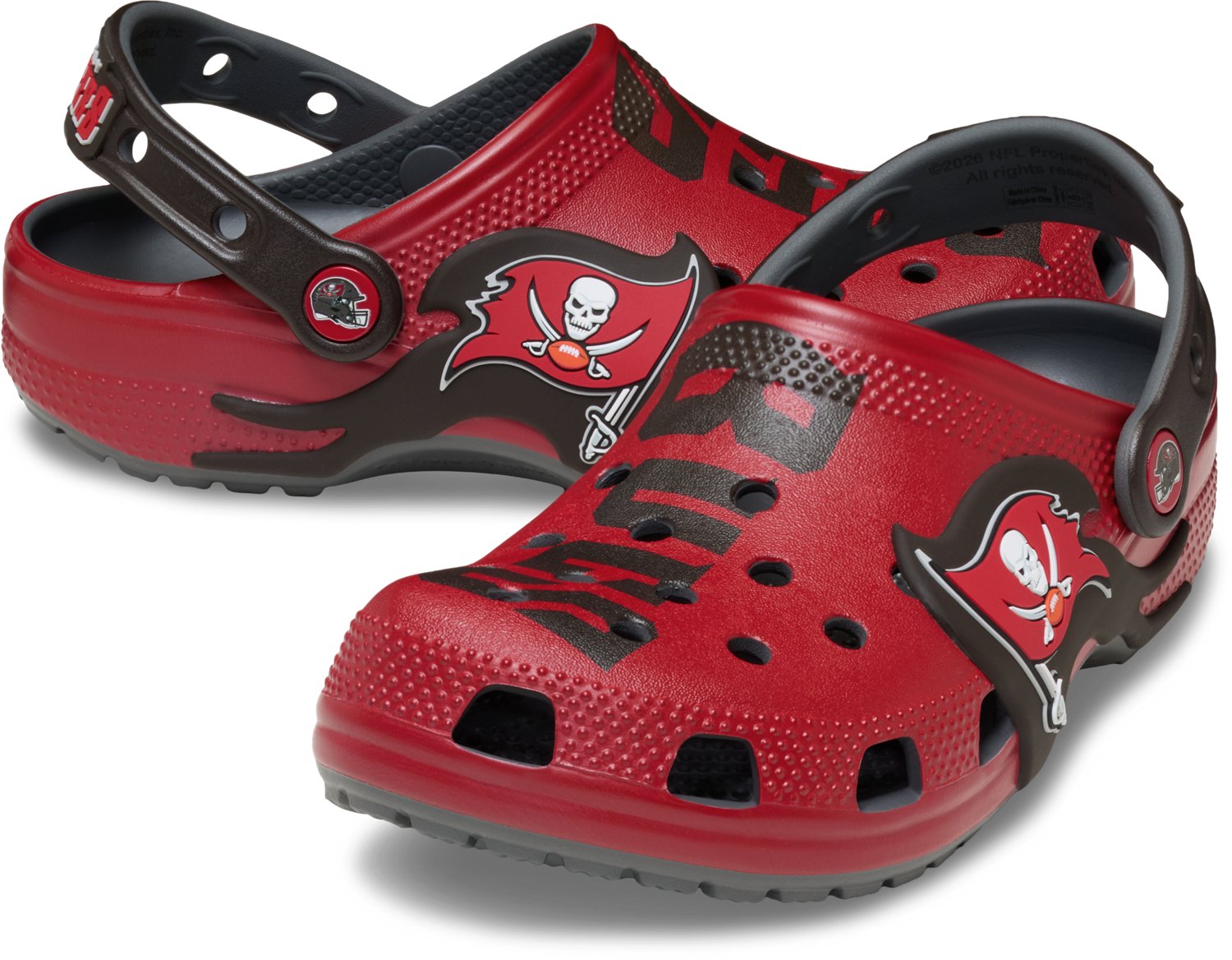 Crocs Kids' Tampa Bay Buccaneers Refresh Clogs - view number 3