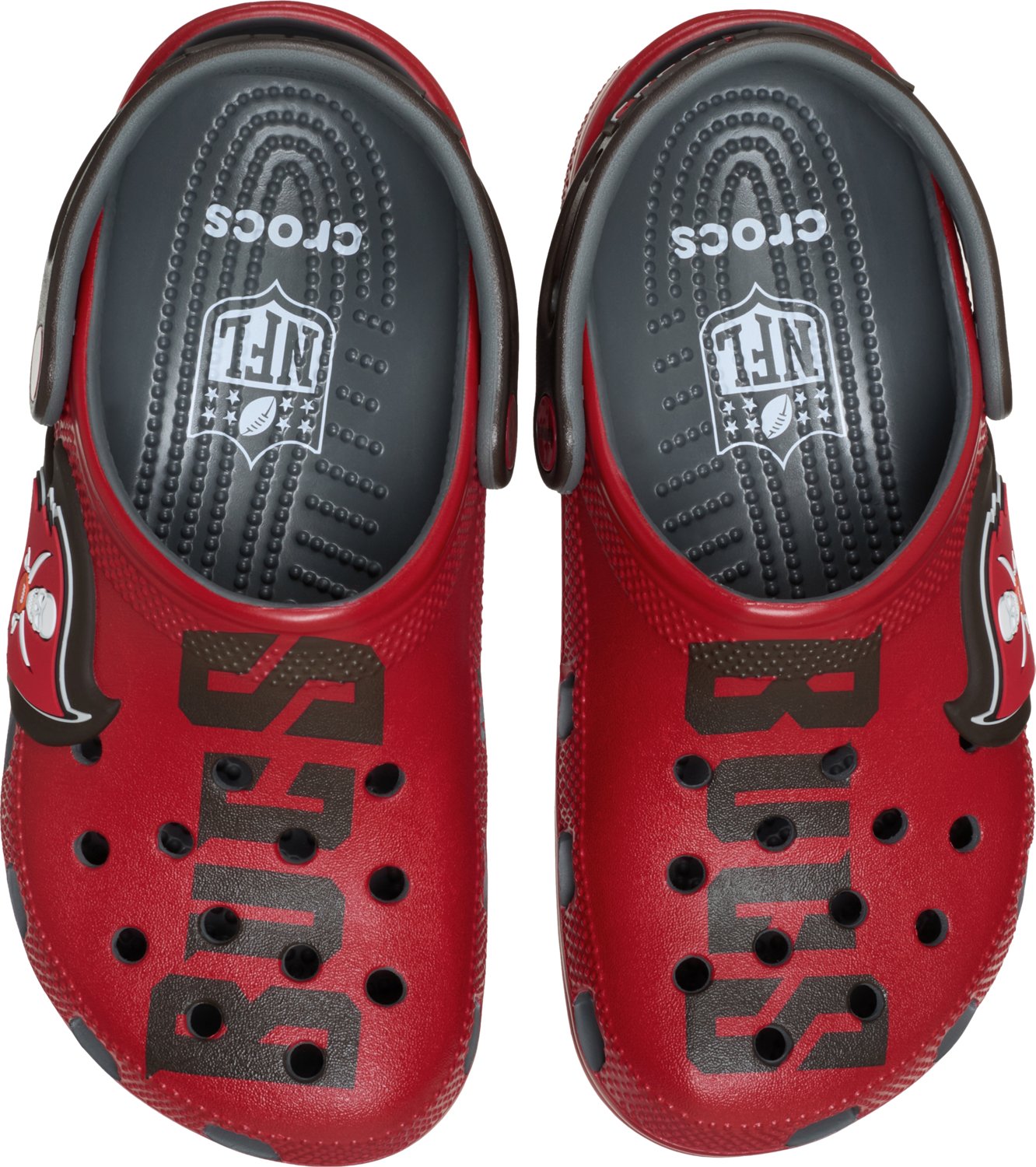 Crocs Kids' Tampa Bay Buccaneers Refresh Clogs - view number 4