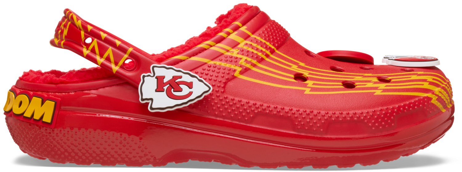 Crocs Adults' Kansas City Chiefs Classic Lined Clogs