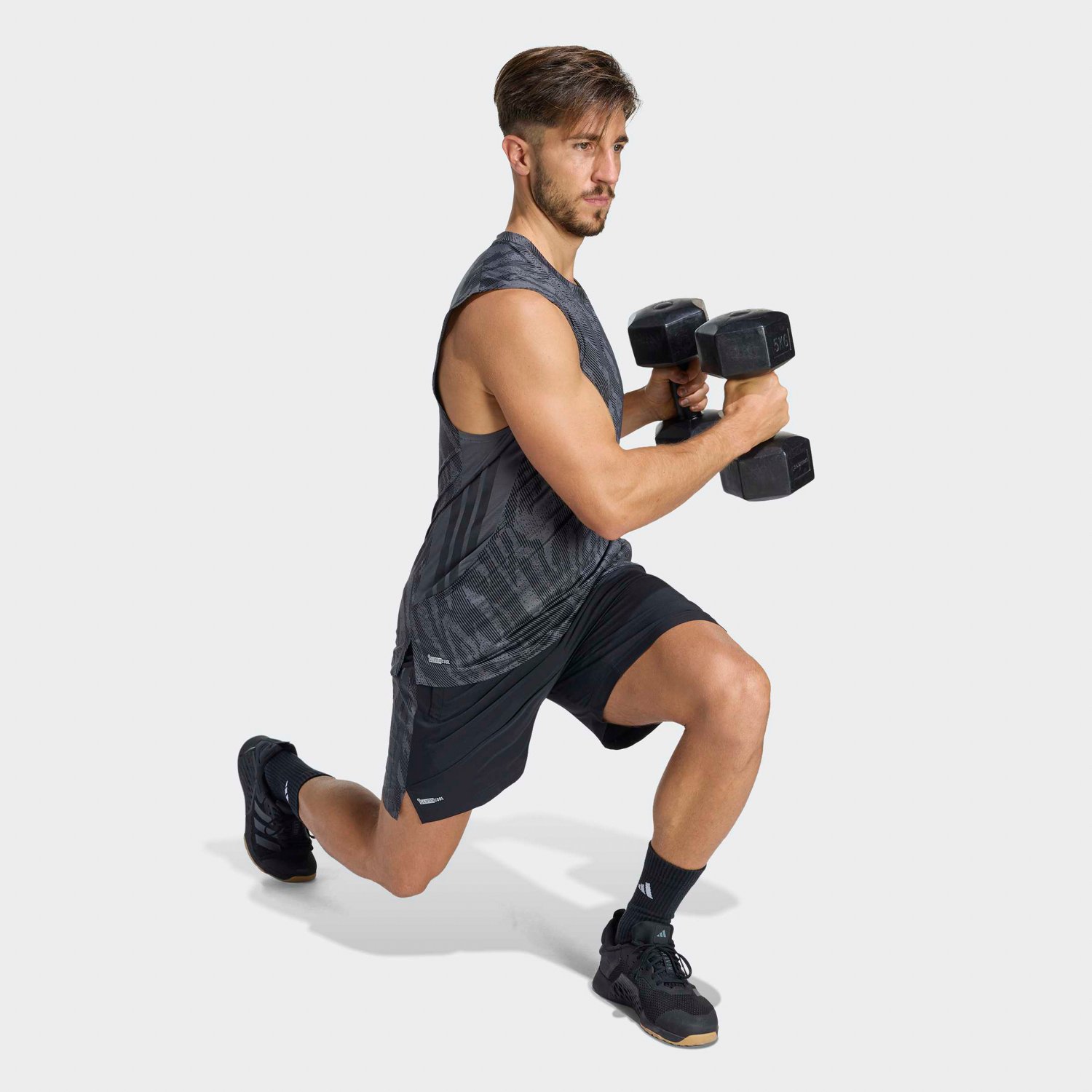 adidas Men’s Tech Essentials Workout Shorts 7 in - view number 3