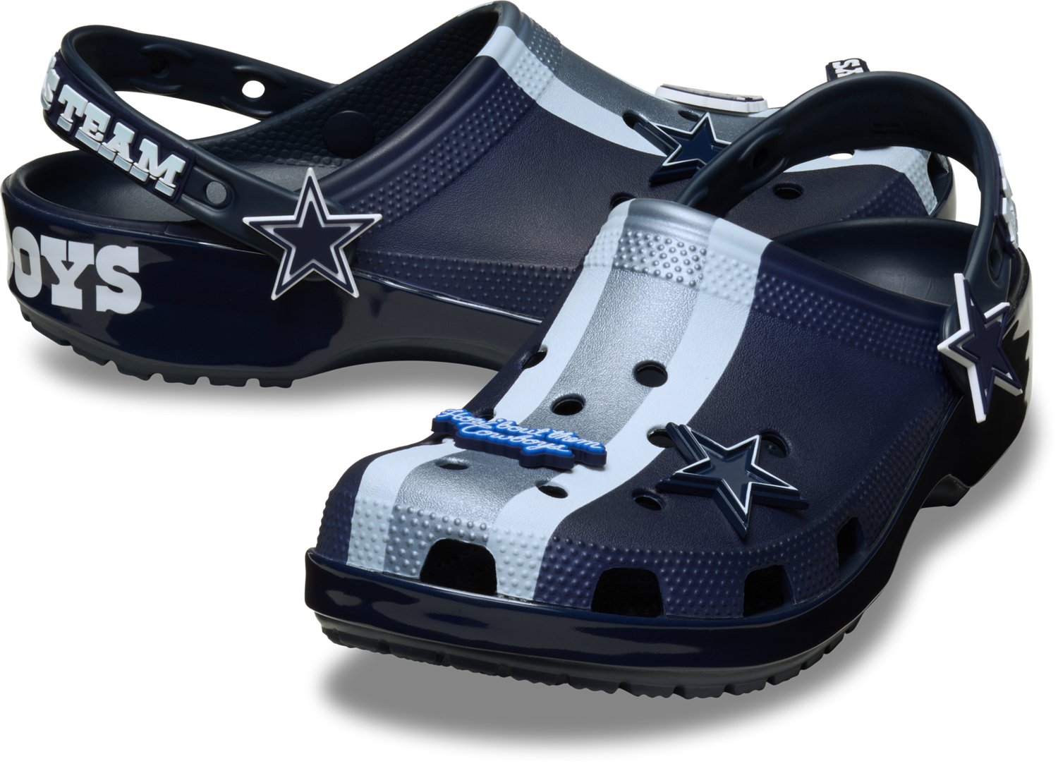 Crocs Adults' Dallas Cowboys Classic Clogs - view number 3