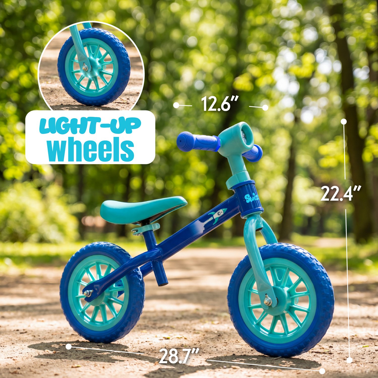 Madd Gear Kids' Swizzle 10" Balance Bike - view number 3