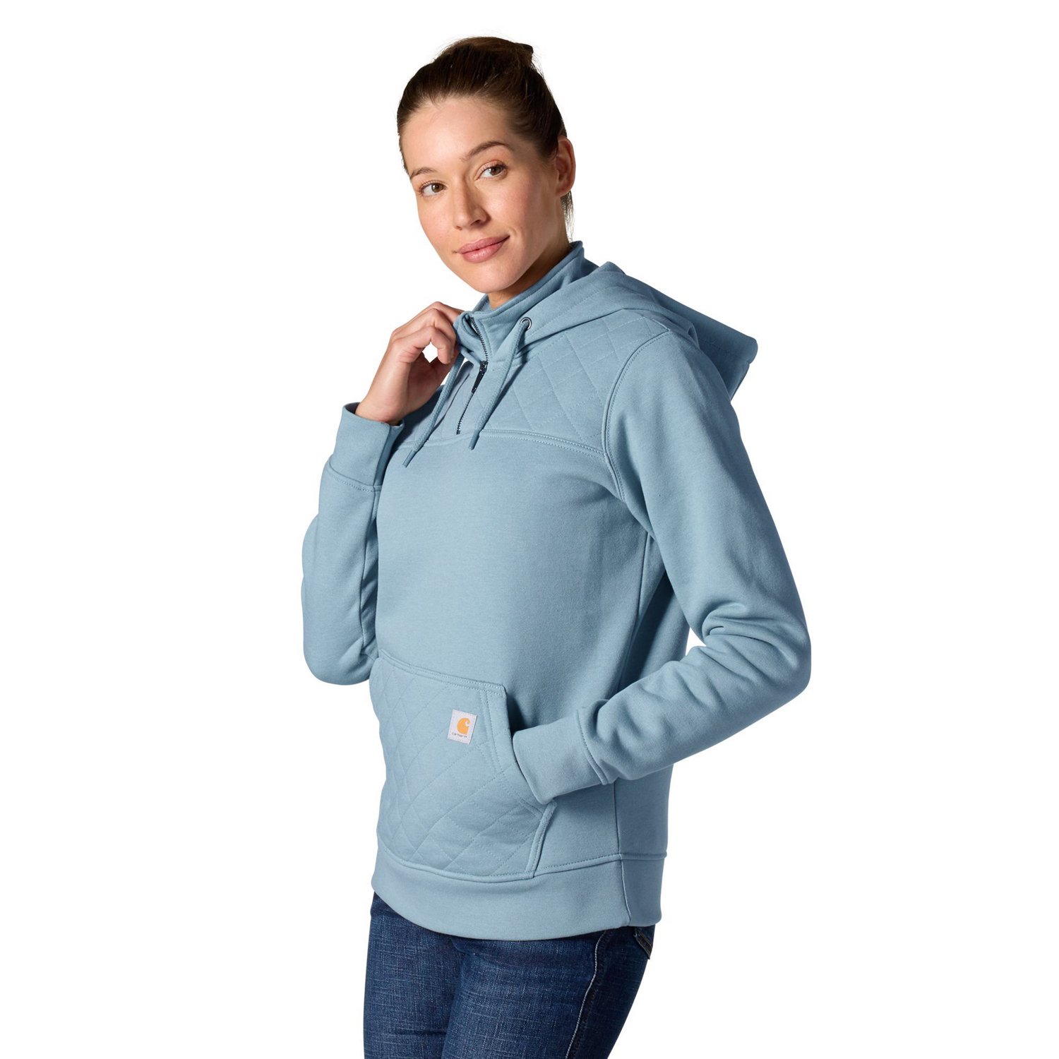 Carhartt Women's Paxton Quilted Quarter-Zip Sweatshirt - view number 2