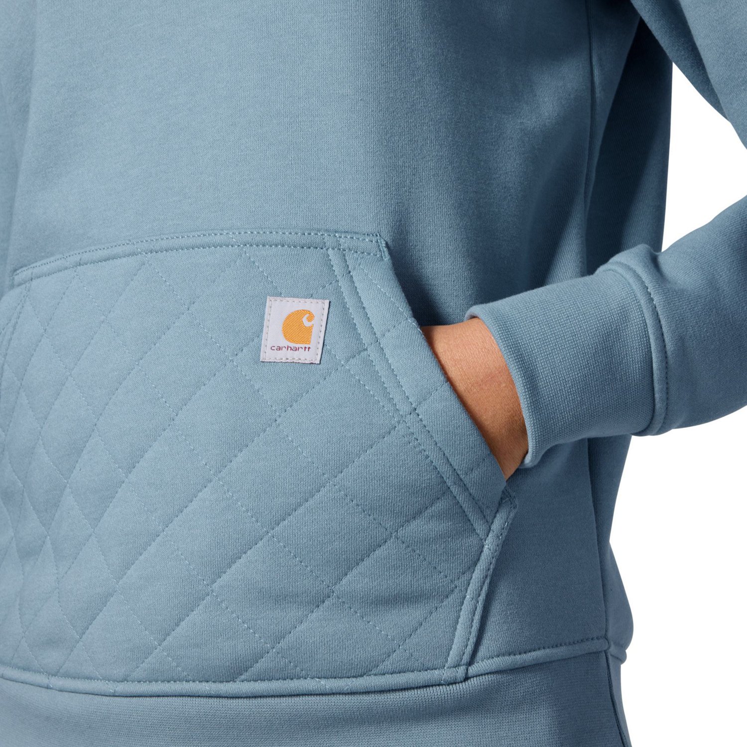 Carhartt Women's Paxton Quilted Quarter-Zip Sweatshirt - view number 5