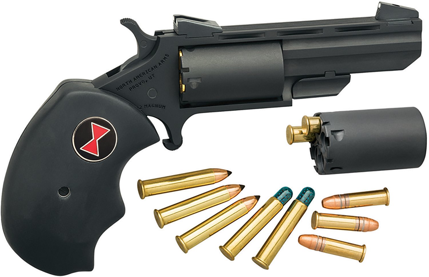 North American Arms (AMA) True Black Widow .22 LR/.22 WMR Revolver