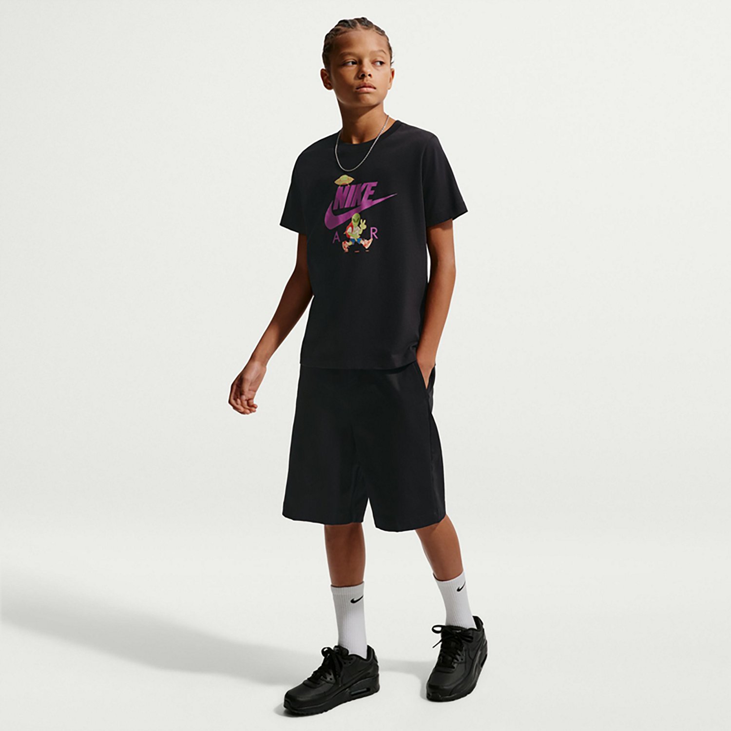 Nike Boys' BTS Alien Short Sleeve T-shirt