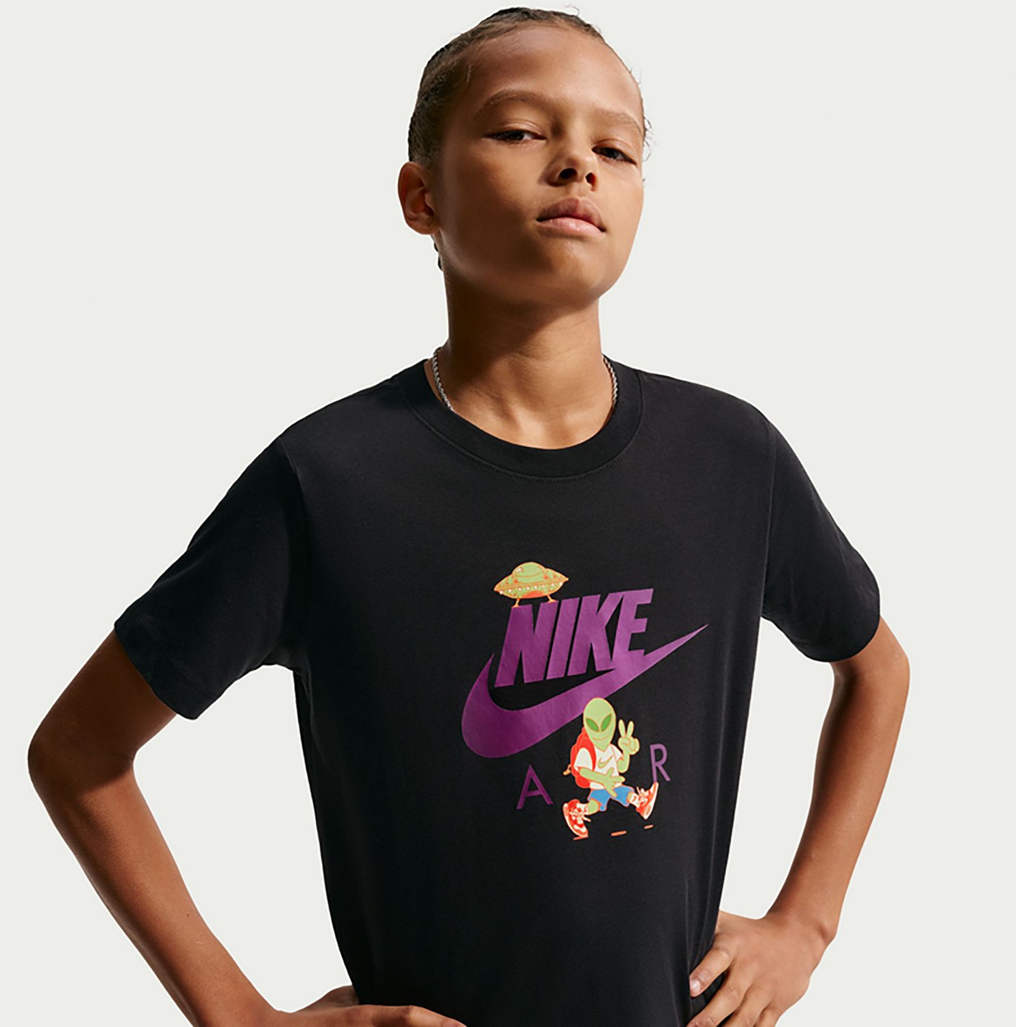 Nike Boys' BTS Alien Short Sleeve T-shirt