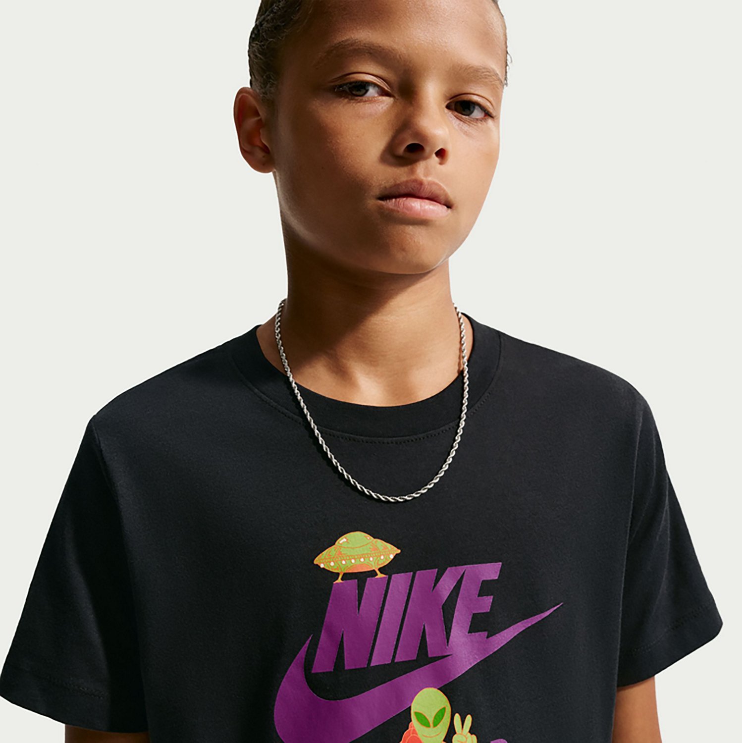 Nike Boys' BTS Alien Short Sleeve T-shirt