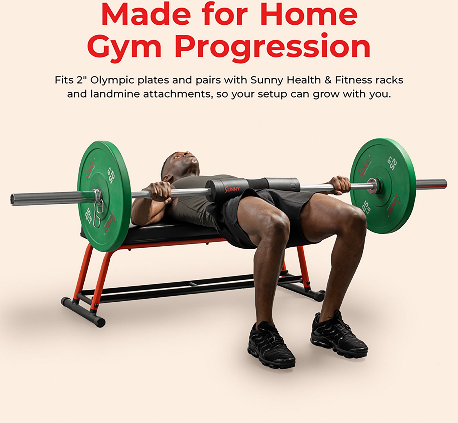 Sunny Health & Fitness 72" Olympic Bar