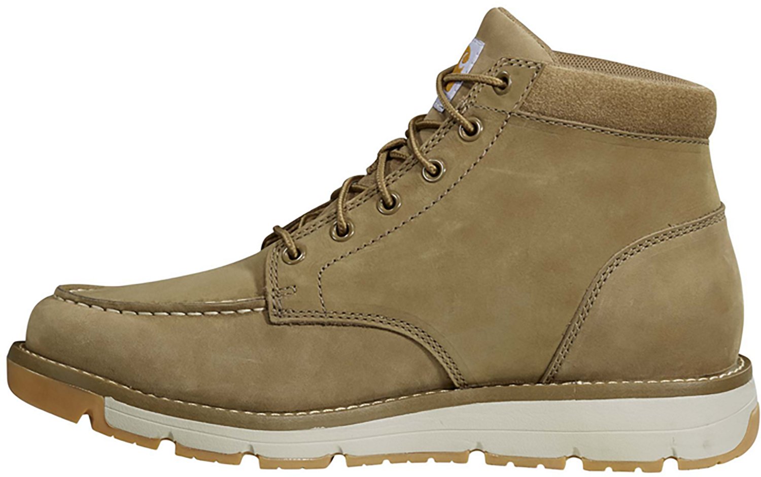 Carhartt Men's Millbrook Moc Toe Leather Wedge Work Boots