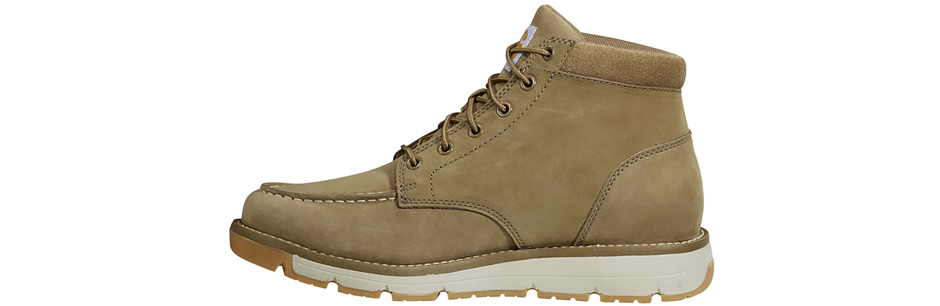 Carhartt Men's Millbrook Moc Toe Leather Wedge Work Boots