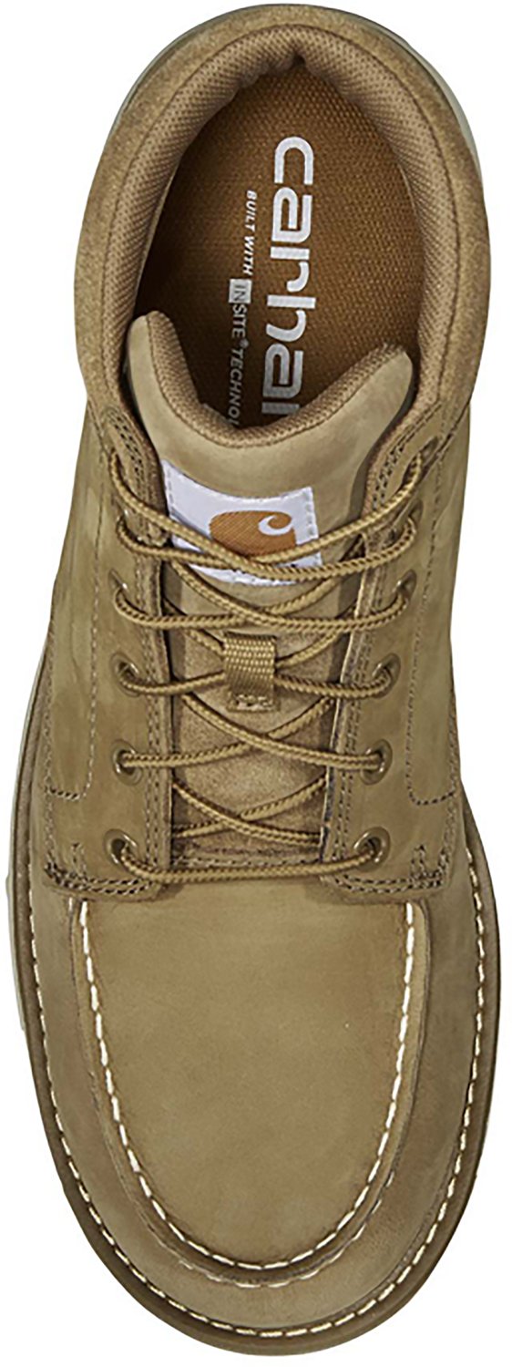Carhartt Men's Millbrook Moc Toe Leather Wedge Work Boots