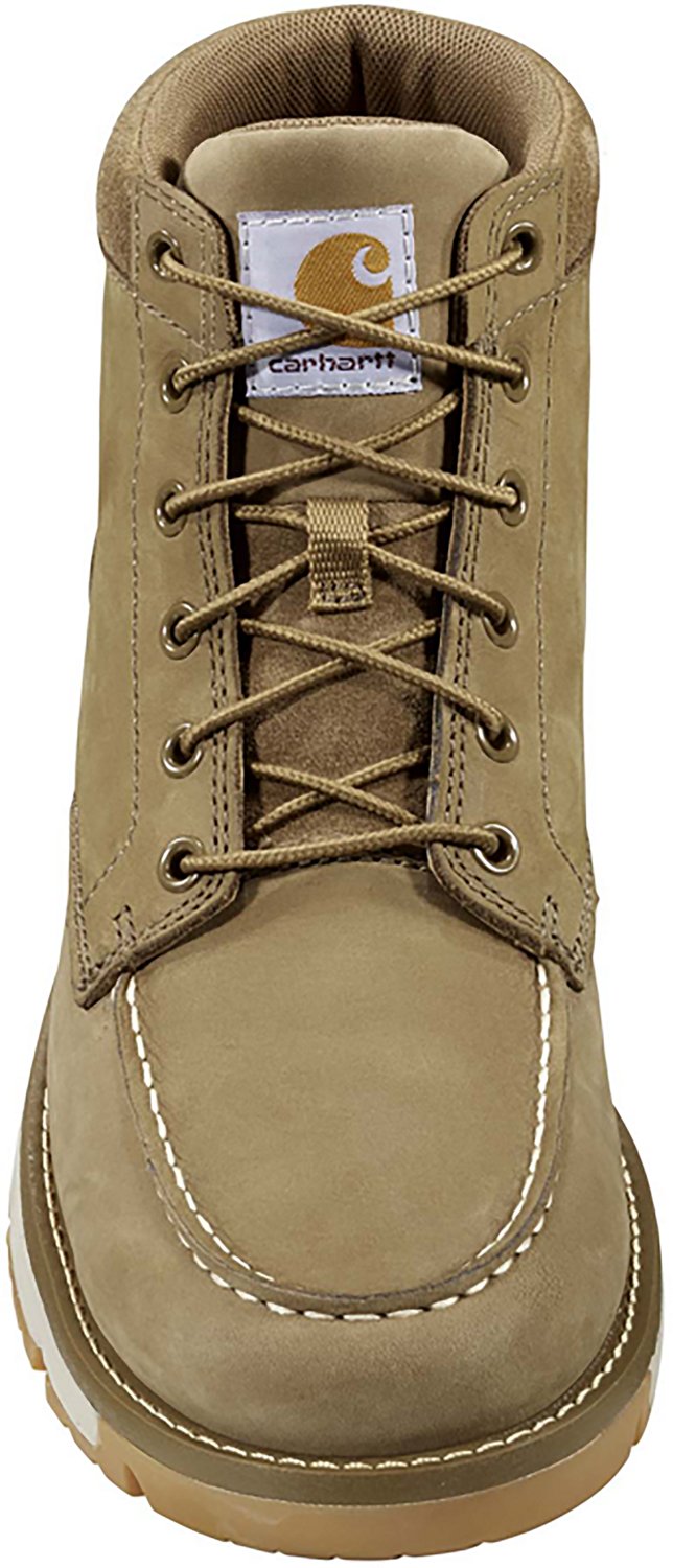 Carhartt Men's Millbrook Moc Toe Leather Wedge Work Boots