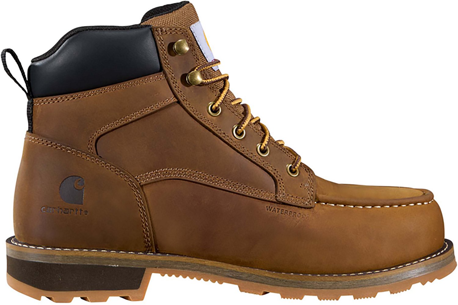 Carhartt Men's Grafton 6 in Waterproof Steel Moc Toe Boots