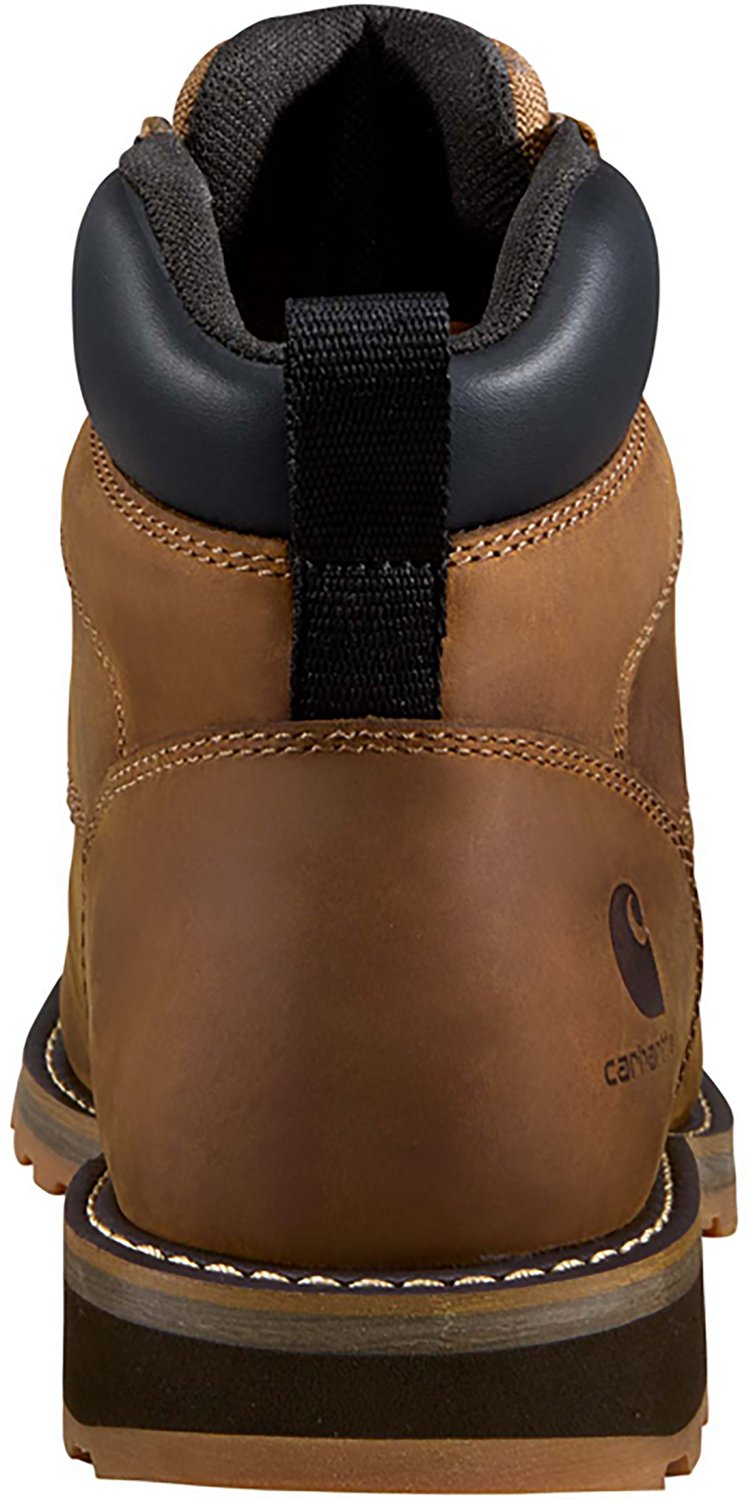 Carhartt Men's Grafton 6 in Waterproof Steel Moc Toe Boots - view number 7
