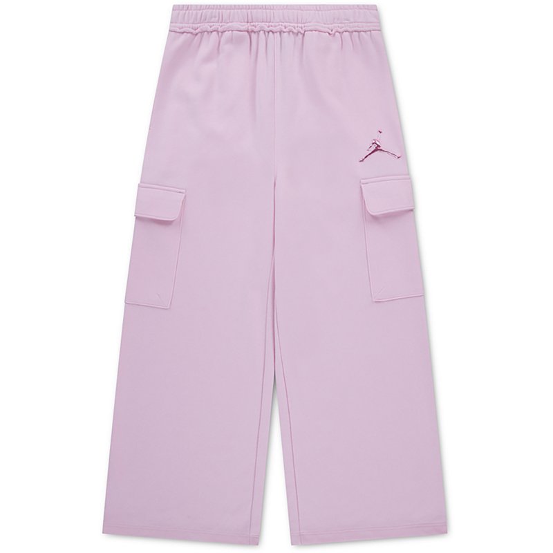 Jordan Girls' Rebel Rose Cargo Pants, Medium, Pink Foam