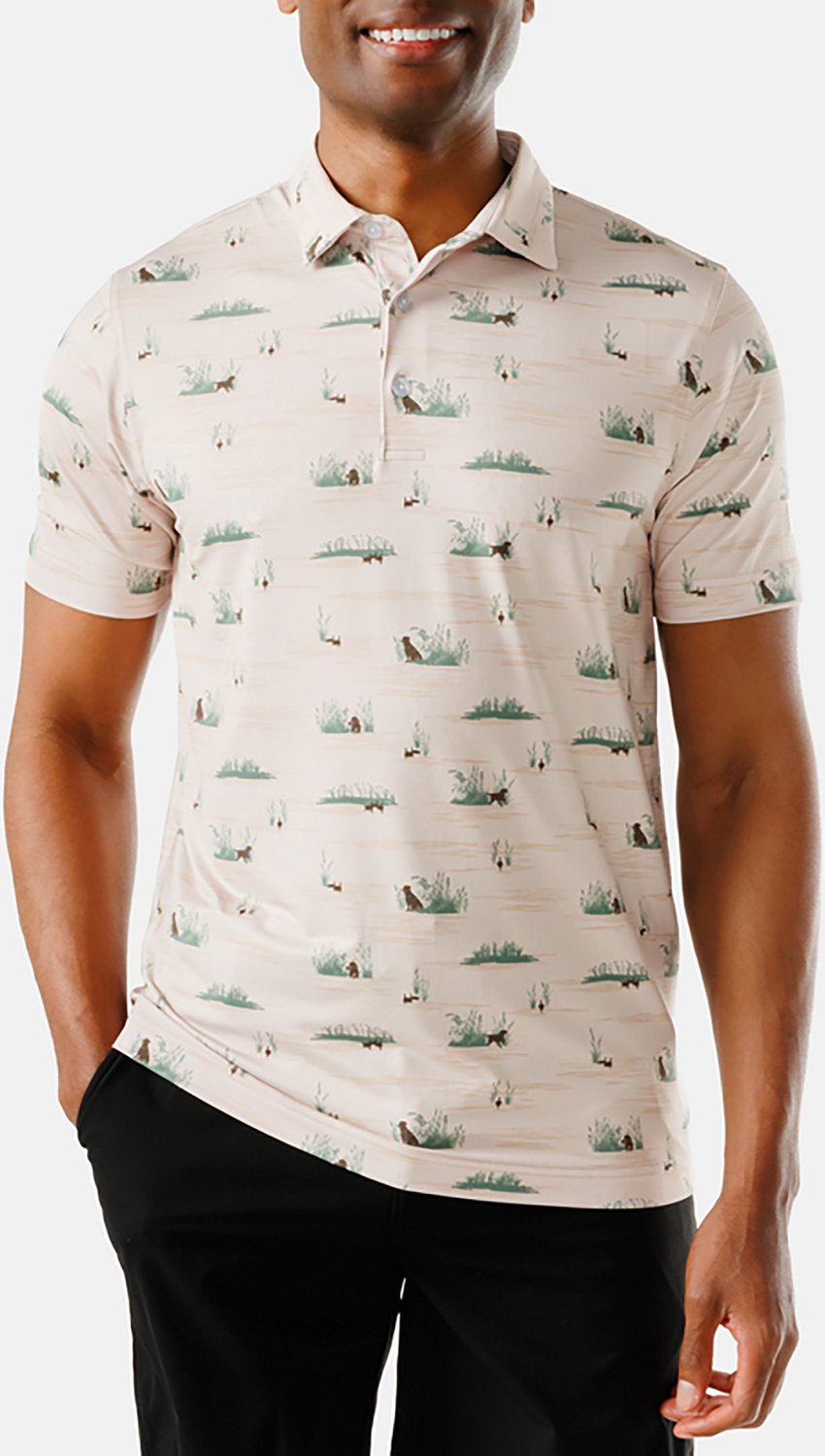 Waggle Men's Fowl Play Polo Shirt