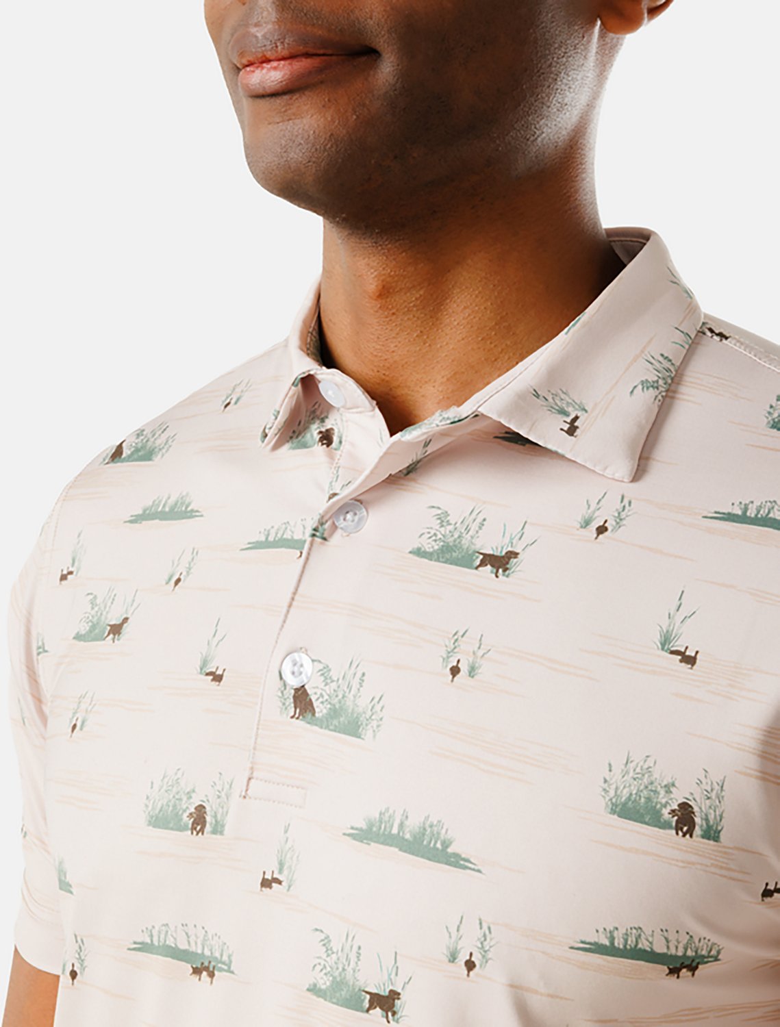 Waggle Men's Fowl Play Polo Shirt