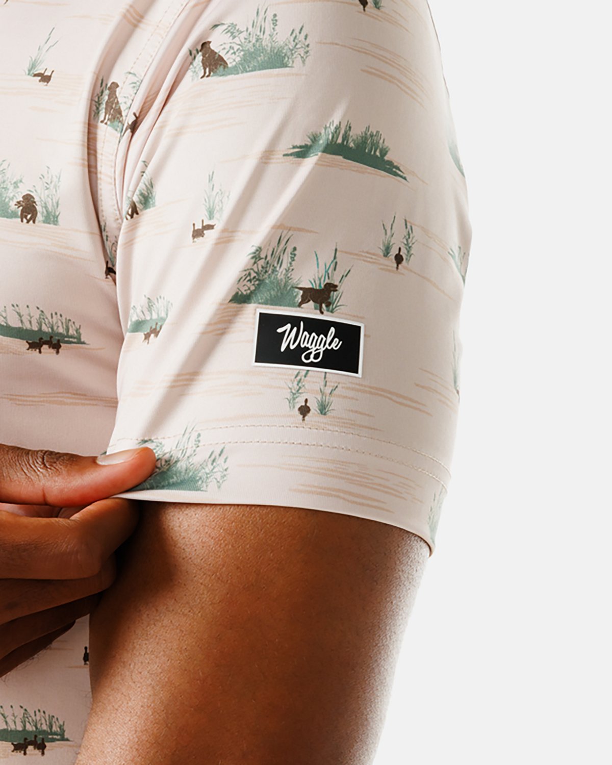 Waggle Men's Fowl Play Polo Shirt