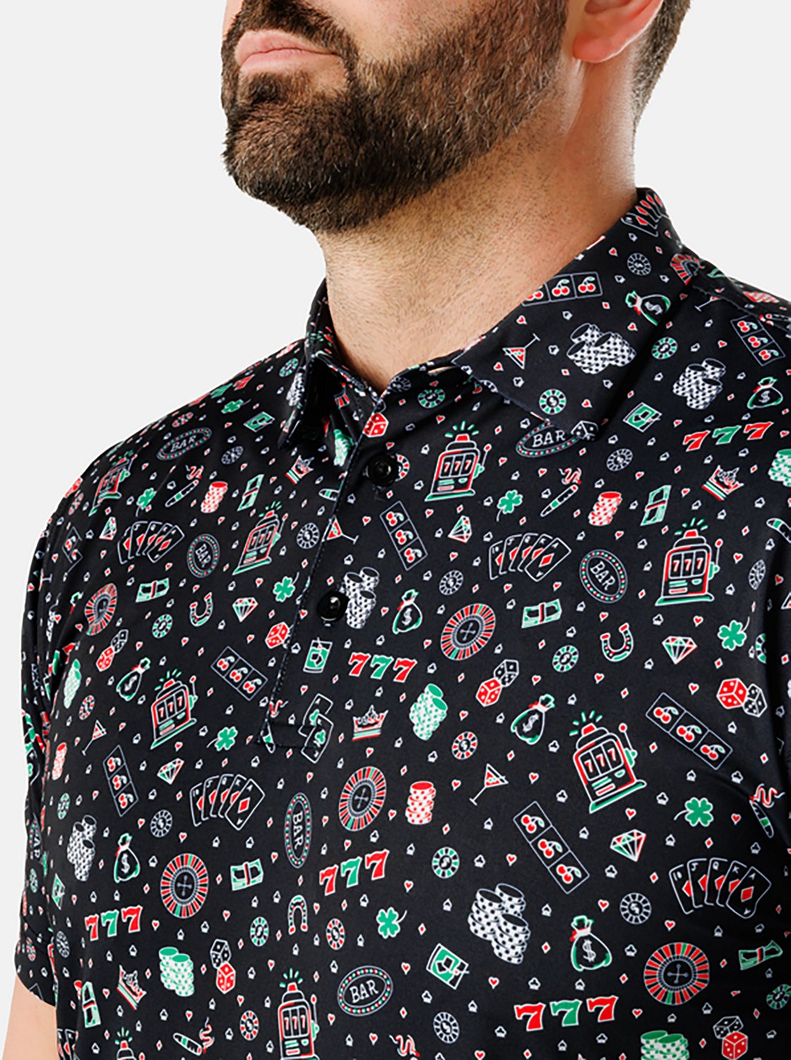 Waggle Men's High Roller Polo Shirt - view number 3