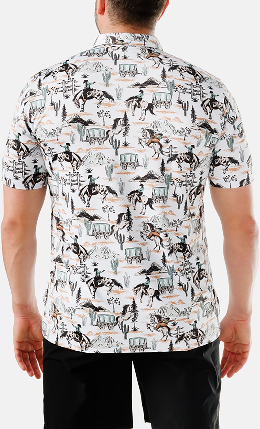 Waggle Men's Rough Rider Polo Shirt