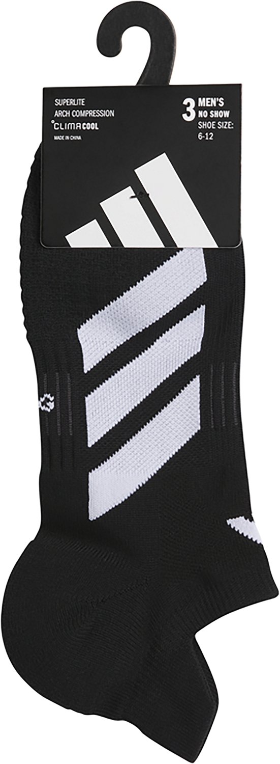 adidas EVO Training No Show Socks 3 Pack - view number 6