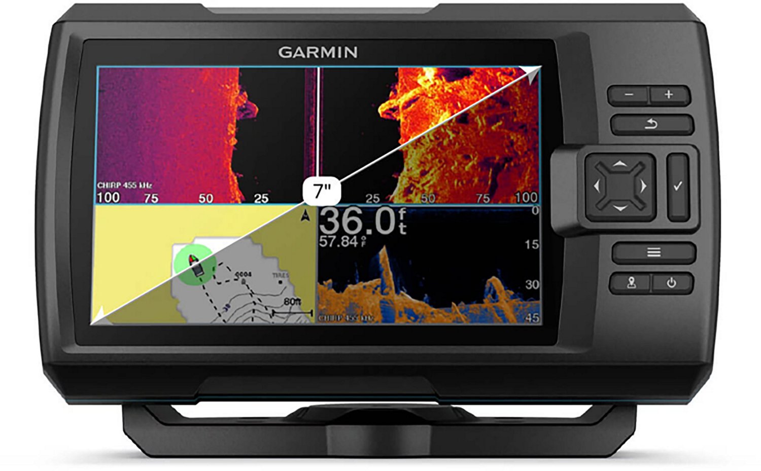 Garmin STRIKER Vivid 7sv Fishfinder w/ GT52HW-TM Transducer  - view number 6